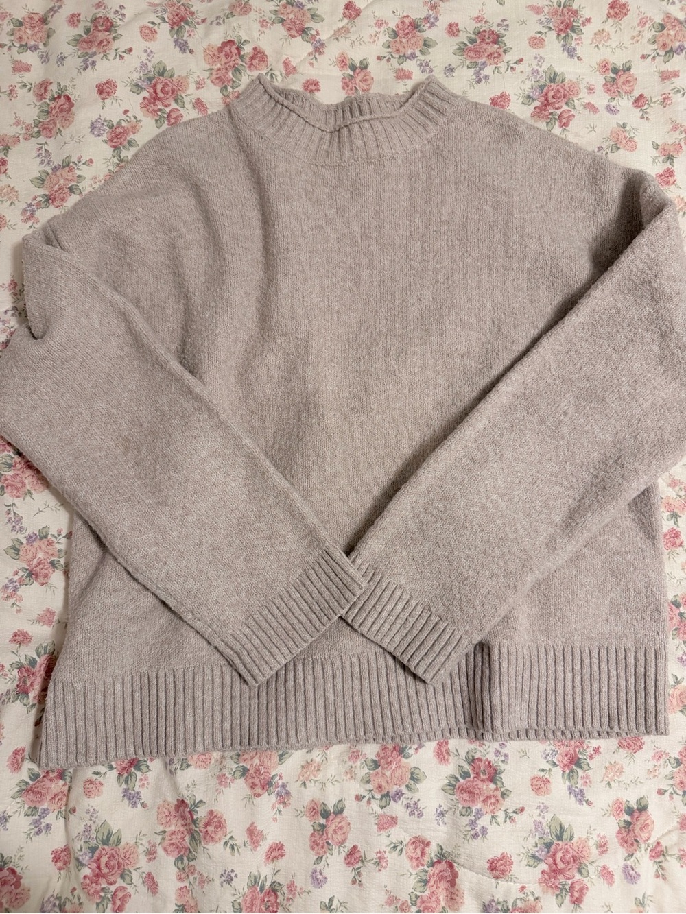 bp Light Mauve Crewneck Sweater